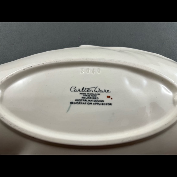 MCM 1960 Vintage Carltonware Made in England “Australian design” 13” inch dish - Picture 3 of 3
